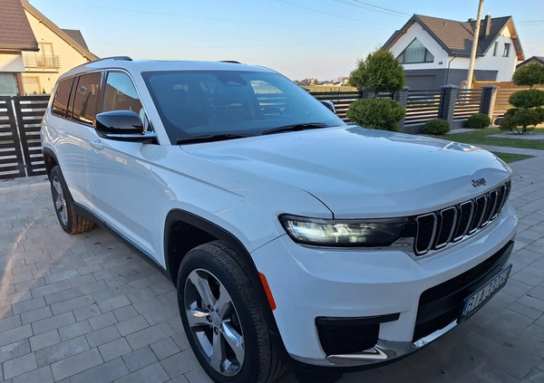 Jeep Grand Cherokee cena 224000 przebieg: 65000, rok produkcji 2021 z Łapy małe 529